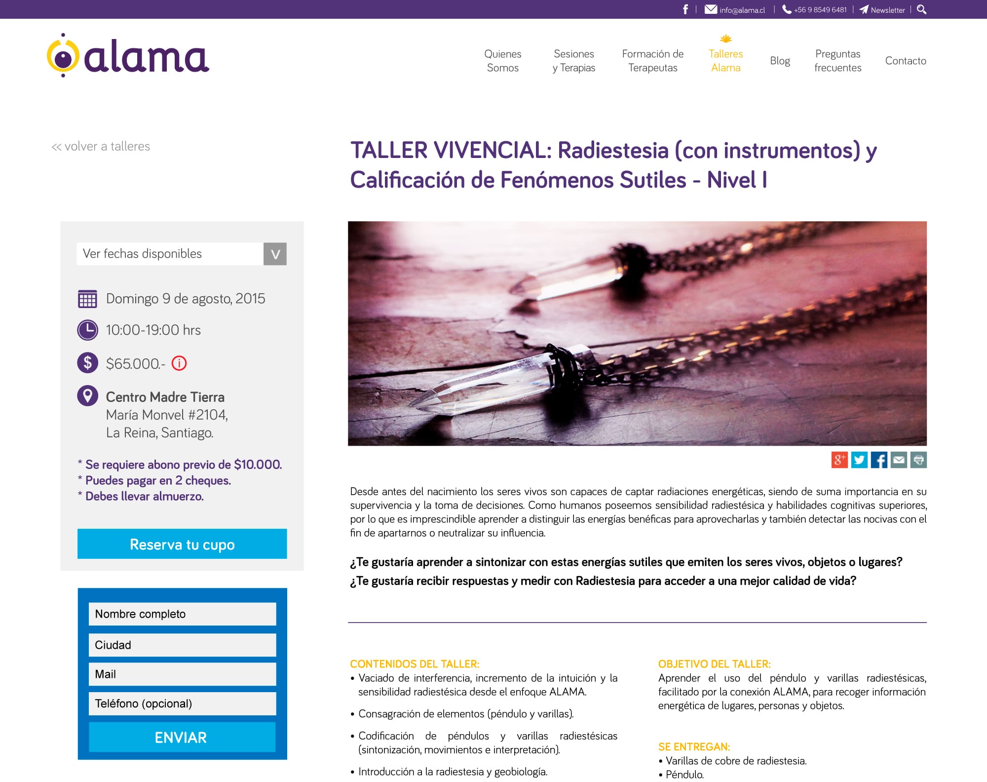 Alama Booking System